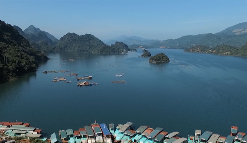 Du lịch Thung Nai Thác Bờ