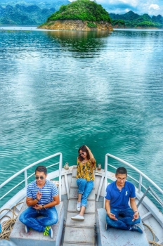 Tour Du thuyền Hồ Hòa Bình 1 ngày