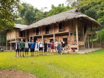 Trải nghiệm homestay bản Ngòi – xanh lá, mát dịu